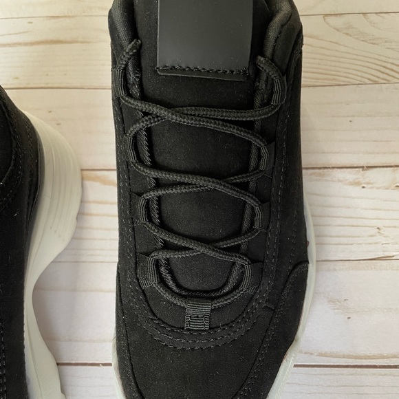 Lulu’s Anatola Black Suede Lace-Up Sneakers - Picture 6 of 8